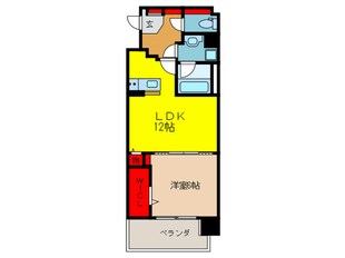 グラ－ス滝井の物件間取画像